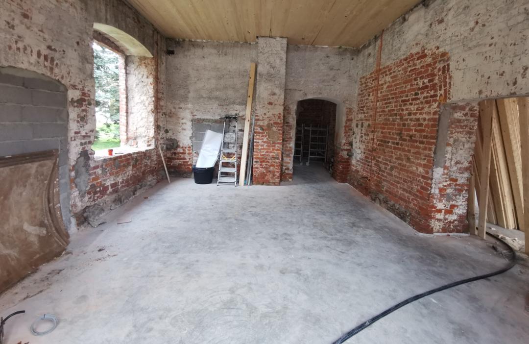 Alatskivi loss sisekrohvimine ja lubivärvimine — foto 21