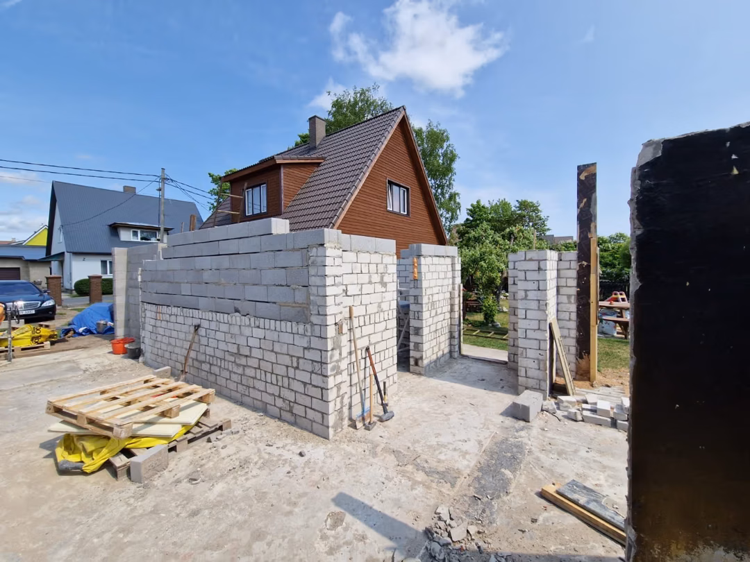 Kõrvalhoone lammutus ja ehitus — foto 12
