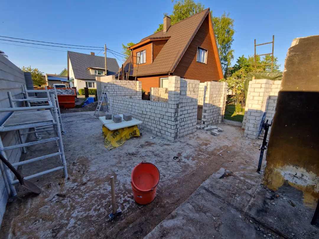 Kõrvalhoone lammutus ja ehitus — foto 11