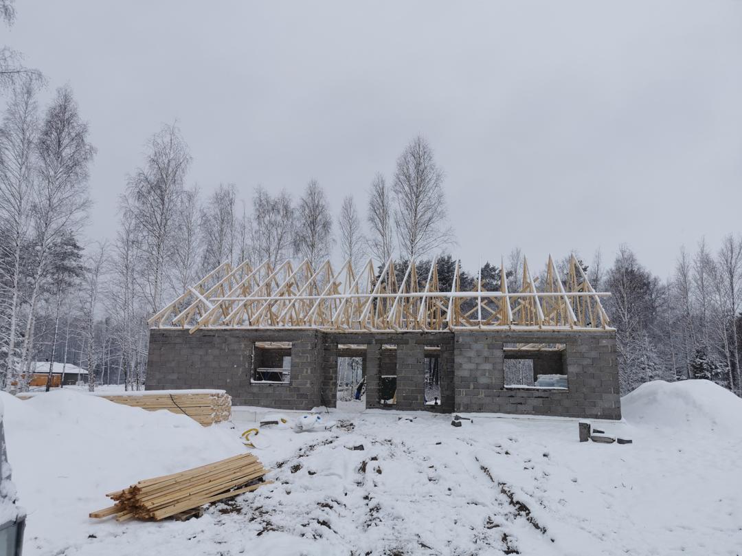 Eramaja Katus ja sisetööd — foto 4