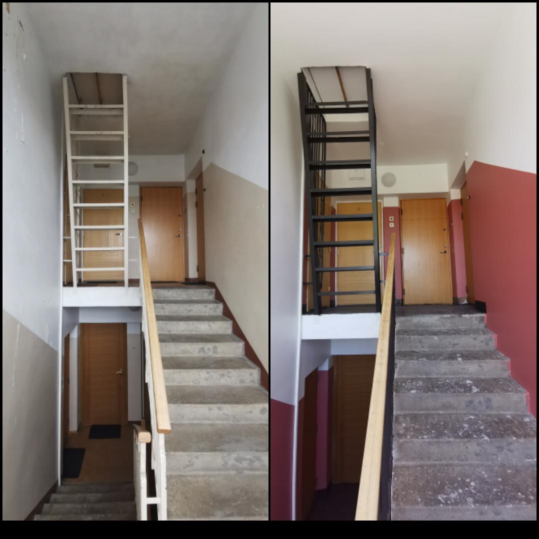 Korteriühistute trepikojad ( paljude erinevate majade trepikojad) — foto 9